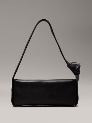 black knotted shoulder bag for women calvin klein jeans