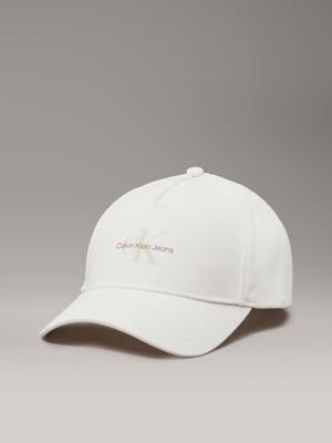 cream logo cap for women calvin klein jeans