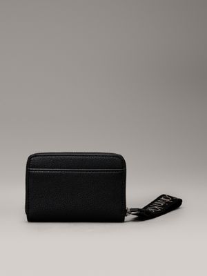 black zip around wallet for women calvin klein jeans