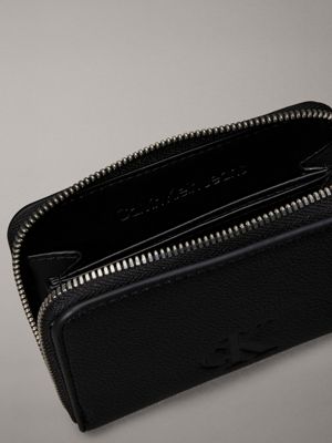 black zip around wallet for women calvin klein jeans