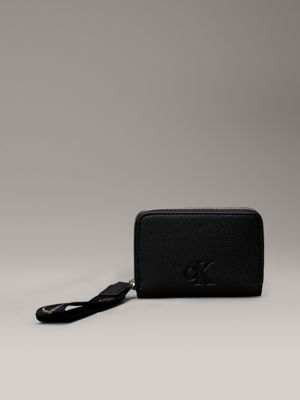 black zip around wallet for women calvin klein jeans