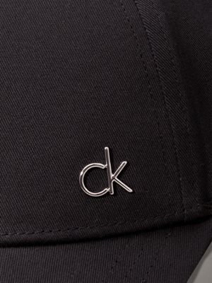 ck black twill cap for women calvin klein