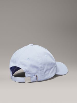 zen blue twill cap for women calvin klein