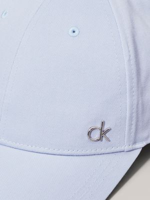 zen blue twill cap for women calvin klein