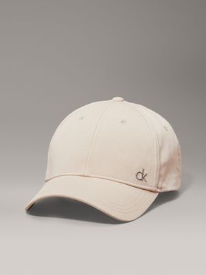 grey twill cap for women calvin klein