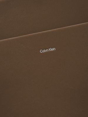 teak 2-in-1 tote bag for women calvin klein