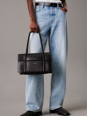 ck black shoulder bag for women calvin klein