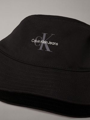 black logo bucket hat for women calvin klein jeans