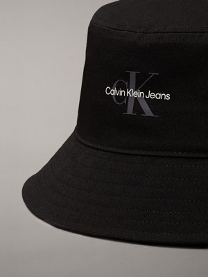 black logo bucket hat for women calvin klein jeans