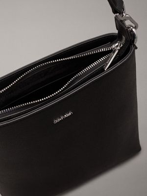 pvh black small bucket bag for women calvin klein