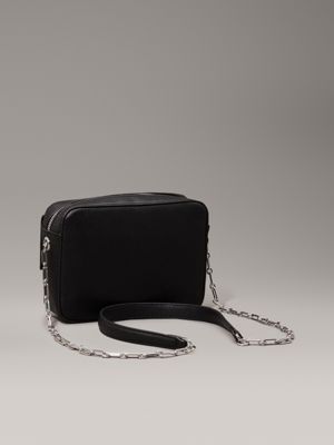 classic mono black logo crossbody bag for women calvin klein