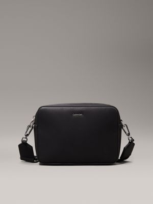 black crossbody camera bag for women calvin klein