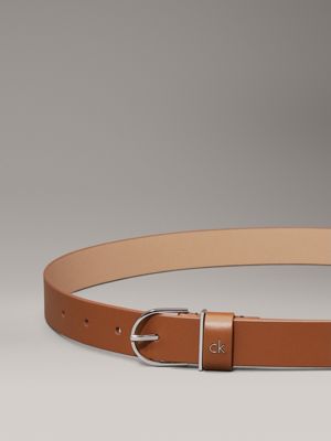 nuthatch leather belt for women calvin klein