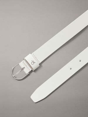 sea salt leather belt for women calvin klein