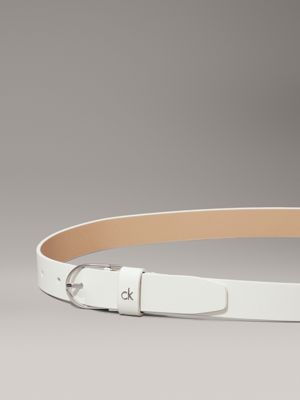 sea salt leather belt for women calvin klein