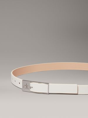 sea salt leather belt for women calvin klein