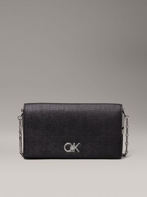 black crossbody wallet bag for women calvin klein