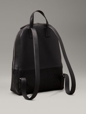 ck black logo backpack for women calvin klein