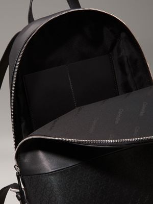 ck black logo backpack for women calvin klein