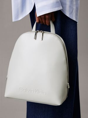 mirage gray small backpack for women calvin klein