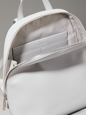 mirage gray small backpack for women calvin klein