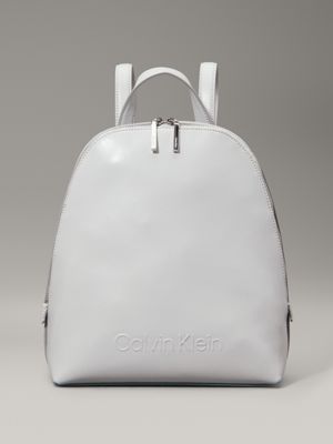 grey small backpack for women calvin klein