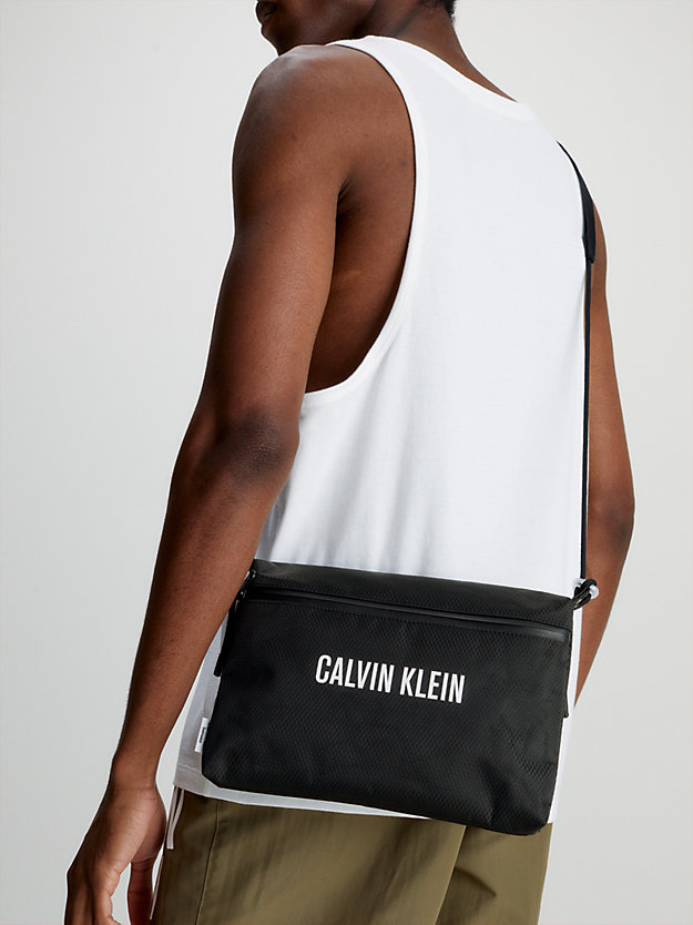 PVH BLACK Crossbody Beach Bag for unisex CALVIN KLEIN