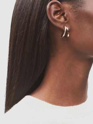 Hoop Earrings - CALVIN KLEIN Outline 