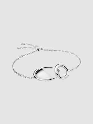 calvin klein silver bracelet