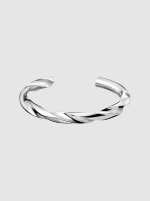 calvin klein silver bracelet