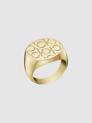 Calvin klein gold ring hotsell