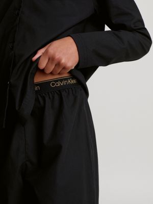 black kids pyjama-set - modern cotton für kids unisex - calvin klein