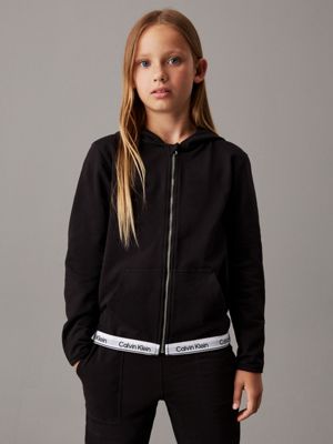 Kids Lounge Hoodie Modern Cotton Calvin Klein KK0KK00108BEH