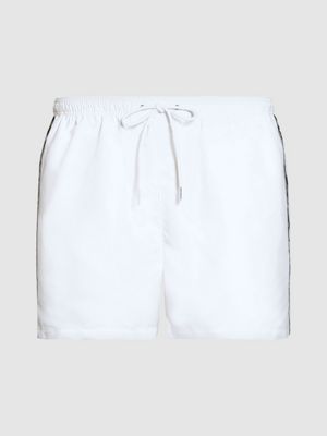 all white swimming trunks