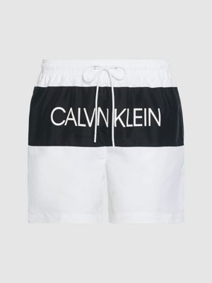 grey calvin klein swim shorts