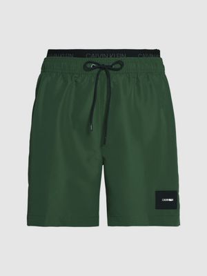 calvin klein green shorts