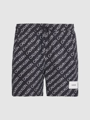 calvin klein medium drawstring swim shorts