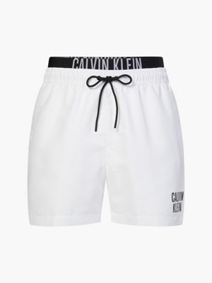 Double Waistband Swim - Power Calvin | KM0KM00702YCD