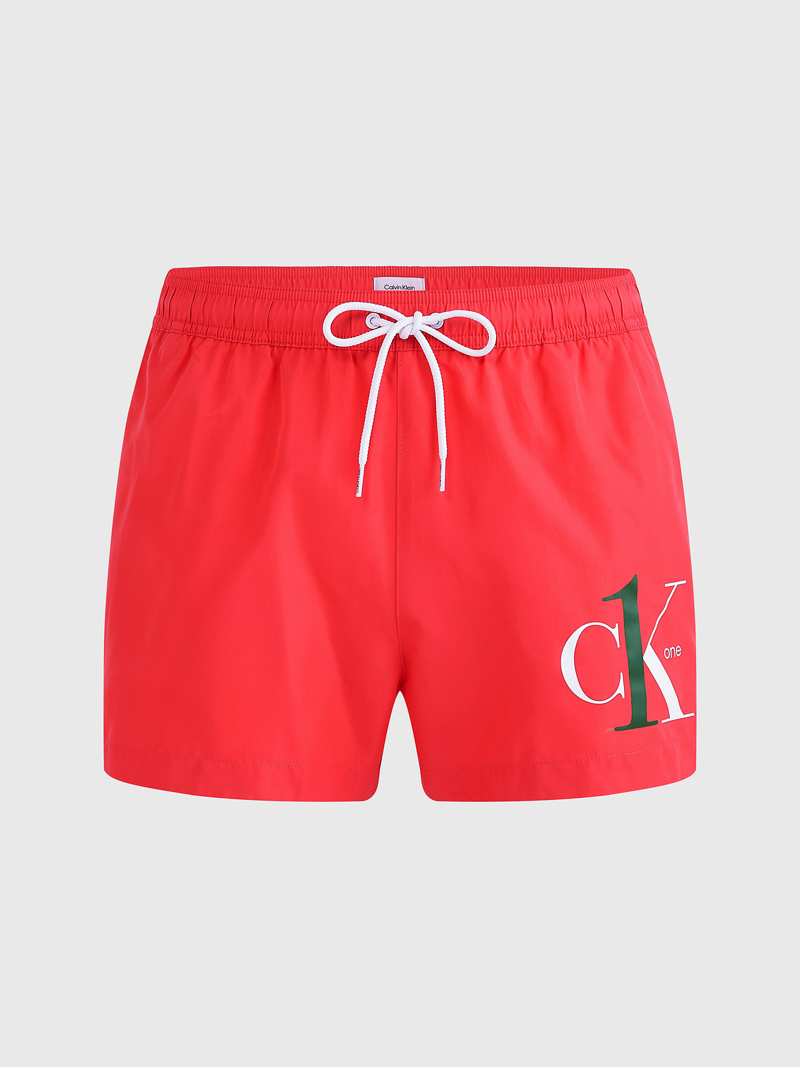 Coral Crush Short Drawstring Swim Shorts - CK One undefined men Calvin Klein