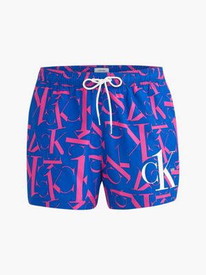Ropa de Hombre Ropa Pantalones cortos de Bermudas Bañador con cordones y logo Calvin Klein de Tejido sintético de color Azul para hombre camerawork.de