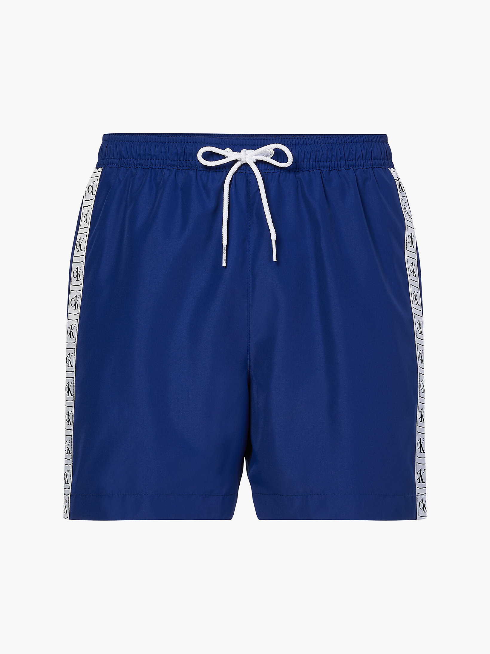Bold Blue Medium Drawstring Swim Shorts - CK One undefined men Calvin Klein