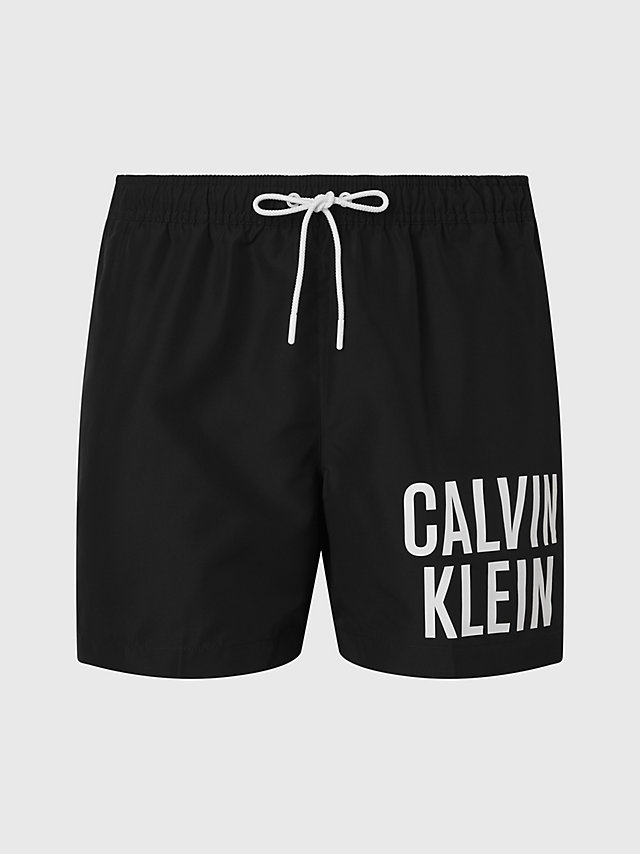 Pvh Black > Medium Badeshorts Mit Tunnelzug – Intense Power > undefined Herren - Calvin Klein
