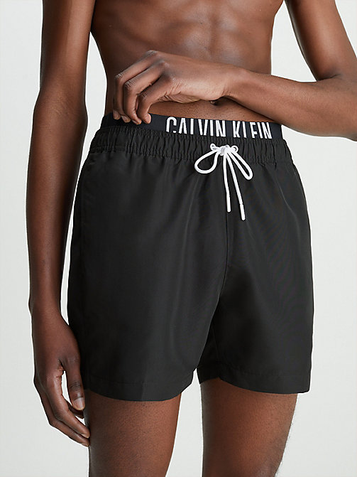 Marque  Calvin KleinCalvin Klein Cordon de Serrage Moyen-Jacquard Maillot de Bain Homme 