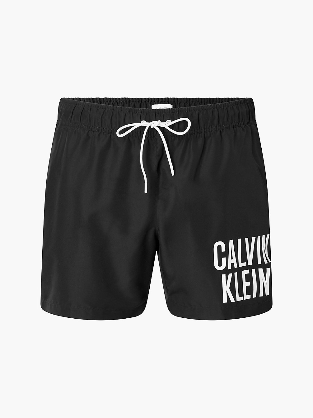 Pantaloncini Da Bagno Con Cordoncino Plus Size - Intense Power > PVH BLACK > undefined uomo > Calvin Klein