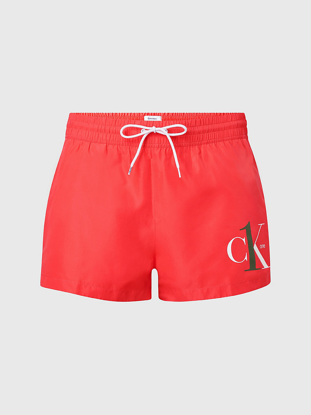CORAL CRUSH Plus Size Short Drawstring Swim Shorts undefined men Calvin Klein