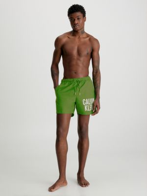 Calvin klein outlet green swim shorts