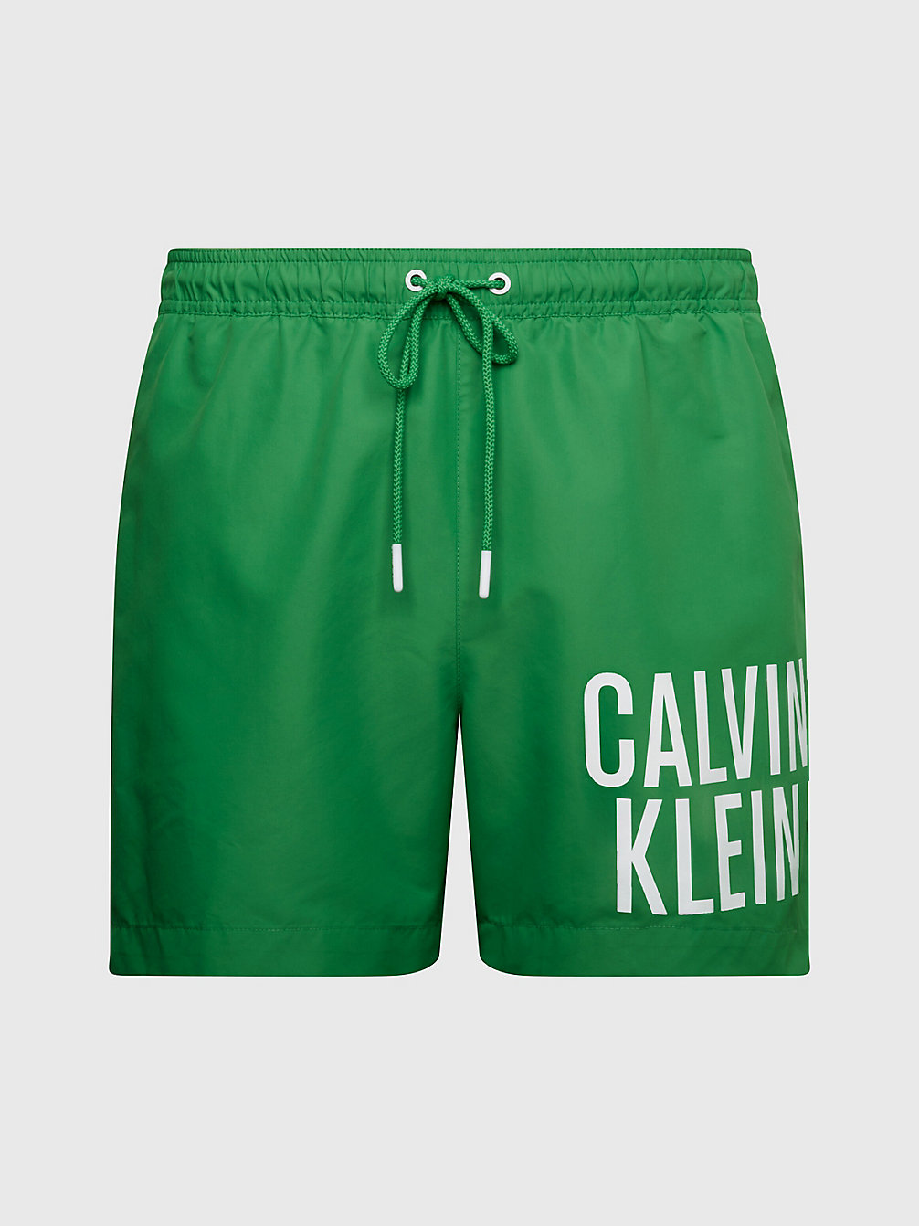 GREEN APPLE Short De Bain Mi-Long Avec Cordon De Serrage - Intense Power undefined hommes Calvin Klein