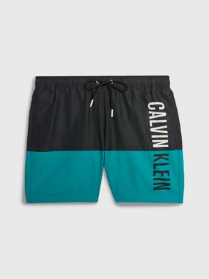 short de bain calvin klein homme rouge