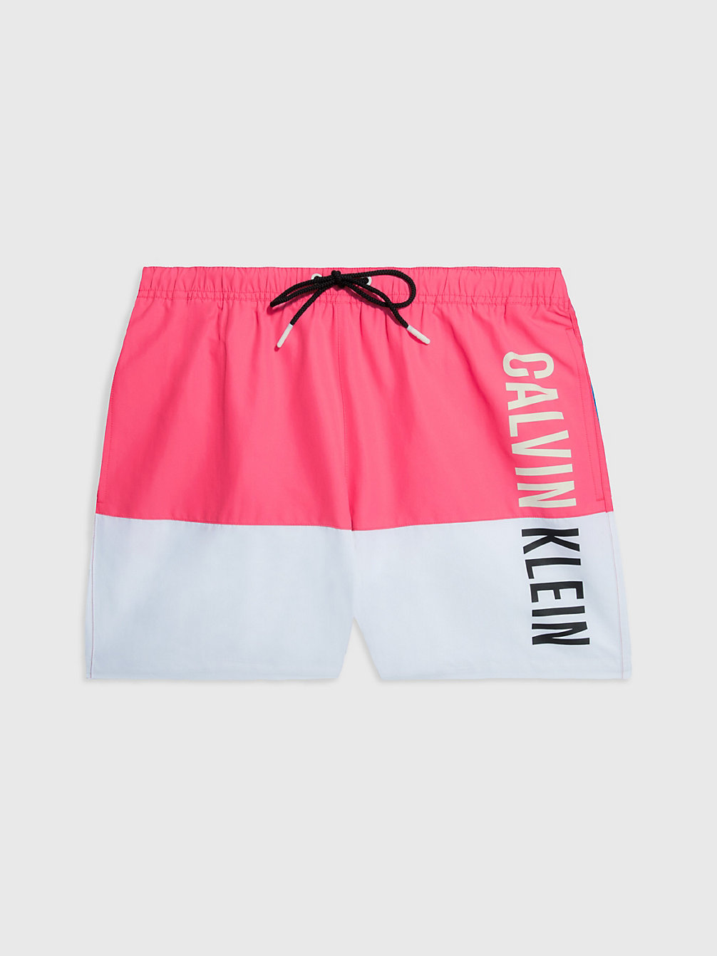 PINK FLASH Medium Drawstring Swim Shorts - Intense Power undefined men Calvin Klein
