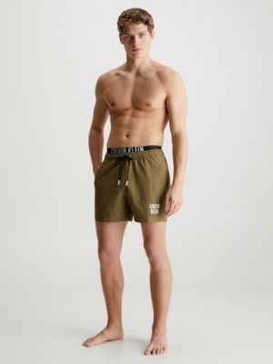 double waistband swim shorts intense power